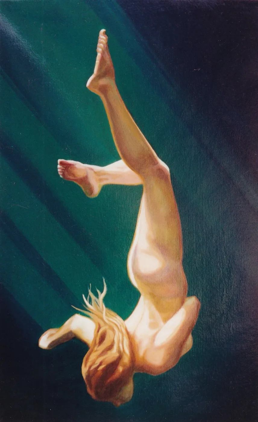 Descent painting by David Harris Smith