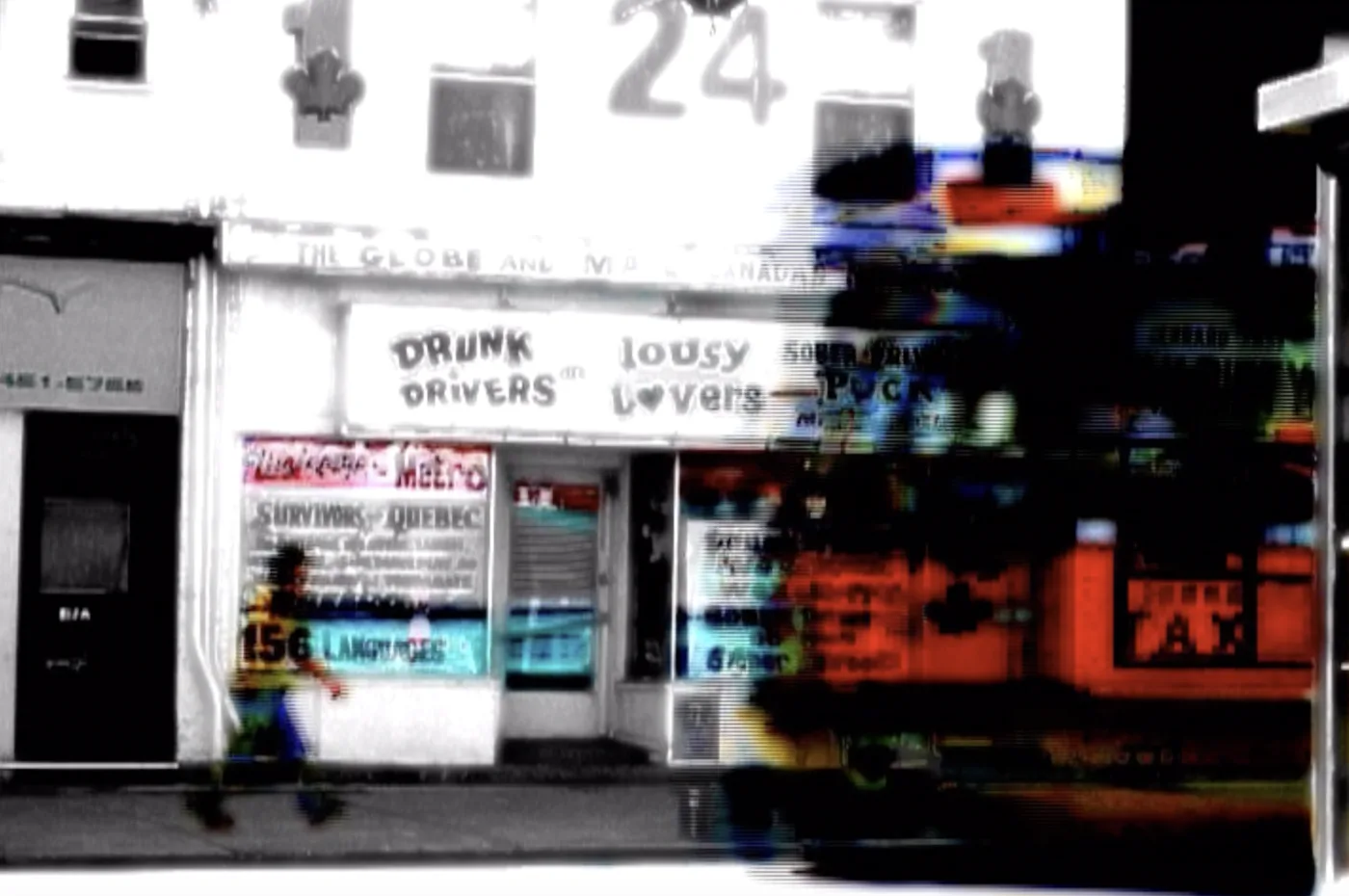 Lousy Lovers video still by David Harris Smith